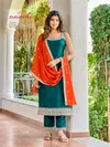 Shakti By Aanchi Vichitra Silk Kurti With Bottom Dupatta 
